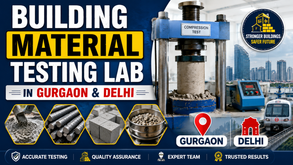 Building Material Testing Lab in Gurgaon & Delhi