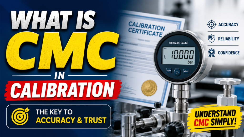 What is CMC in Calibration?