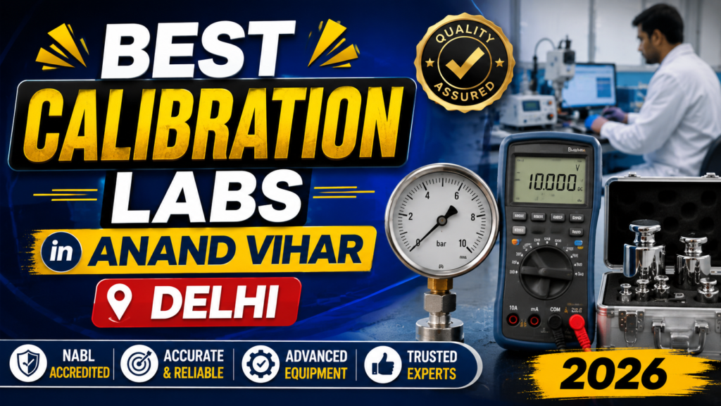 Best Calibration Labs in Anand Vihar Delhi 2026: Your Complete Guide to NABL-Accredited Services