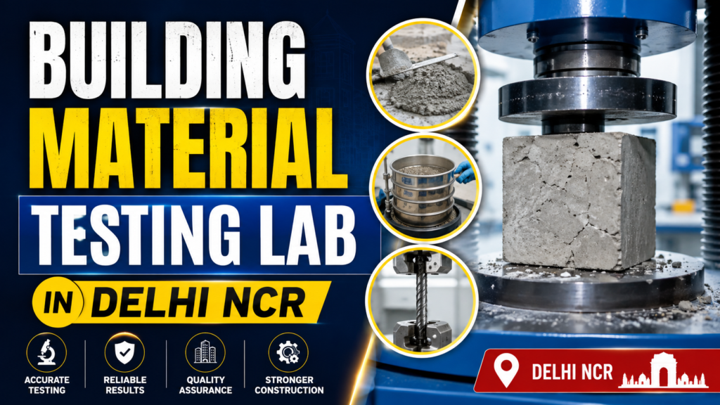 Building Material Testing Lab in Delhi NCR